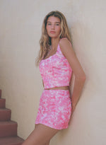 willa skirt in pink crush